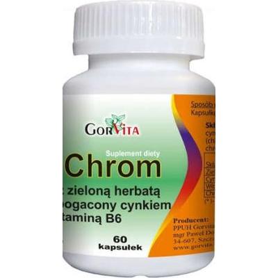 Chrom z zieloną herbatą x 60 kapsułek