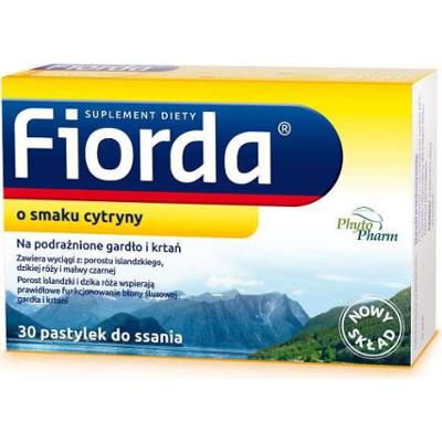 Fiorda o smaku cytryny x 30 pastylek do ssania