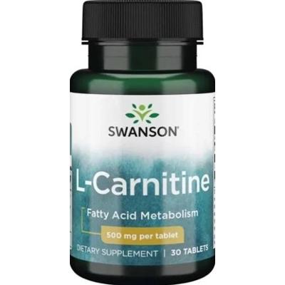 SWANSON L-Carnitine 500mg x 30 tabletek
