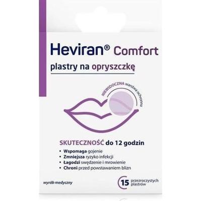 Heviran Comfort plastry na opryszczkę x 15 sztuk