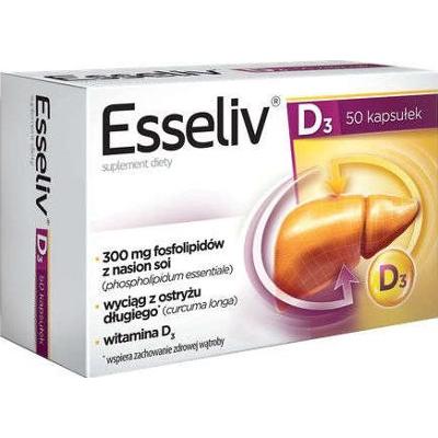Esseliv D3 x 50 kapsułek
