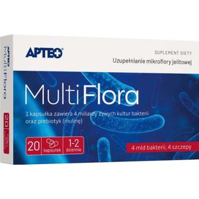 MULTI FLORA APTEO x 20 kapsułek