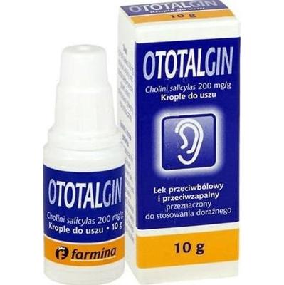 OTOTALGIN krople do uszu 10g