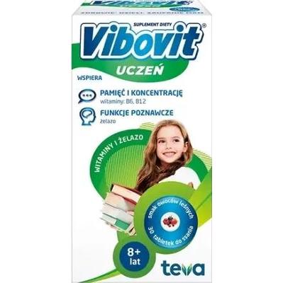VIBOVIT UCZEŃ Witaminy + Żelazo x 30 tabletek do ssania