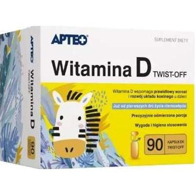 APTEO DZIECKO Witamina D x 90 kapsułek twist-off