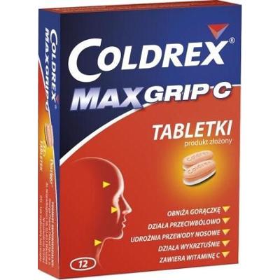 COLDREX MAXGRIP C x 12 tabletek