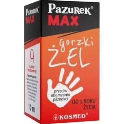 PAZUREK MAX Gorzki żel przeciw obgryzaniu paznokci 10ml