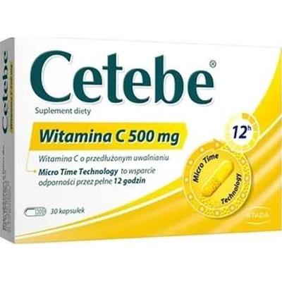Cetebe Witamina C 500mg x 30 kapsułek