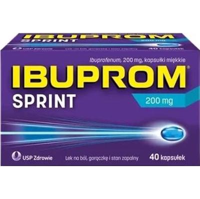 IBUPROM Sprint 200mg x 40 kapsułek