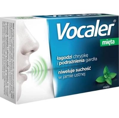 Vocaler mięta x 12 pastylek do ssania