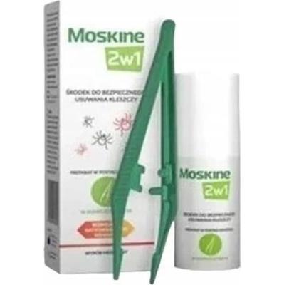 Moskine 2w1 zestaw do usuwania kleszczy 9ml