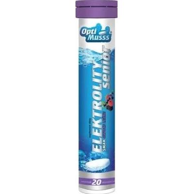Elektrolity Senior OptiMusss x 20 tabletek musujących