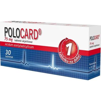 POLOCARD 0,075 x 30 tabletek