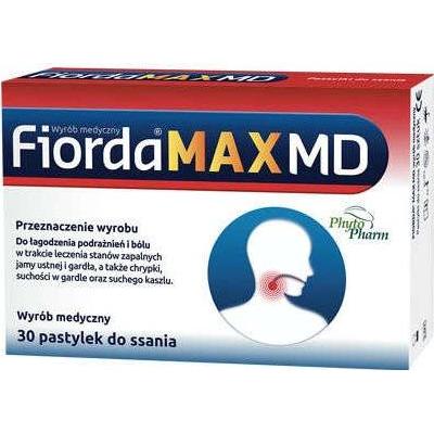 Fiorda MAX MD x 30 pastylek do ssania