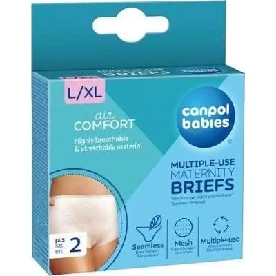 CANPOL Majtki poporodowe L/XL x 2 sztuk 73/002
