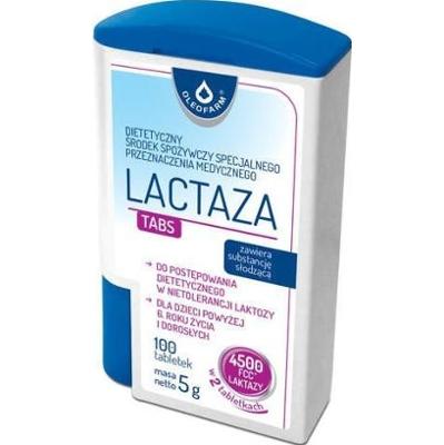 Lactaza Tabs x 100 tabletek