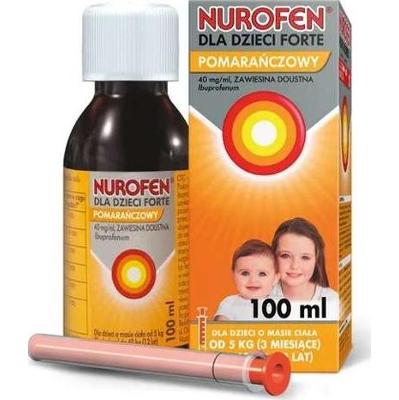 Nurofen Forte 40mg/ml smak pomarańczowy 100ml