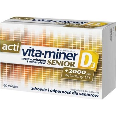 Acti Vita-miner Senior D3 x 60 tabletek