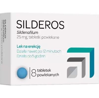 Silderos 25mg x 8 tabletek