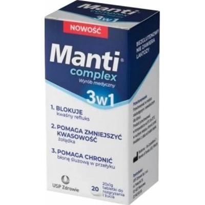 MANTI Complex x 20 tabletek do rozgryzania i żucia