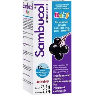 SAMBUCOL BABY x 12 saszetek