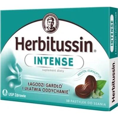 Herbitussin Intense x 10 pastylek do ssania