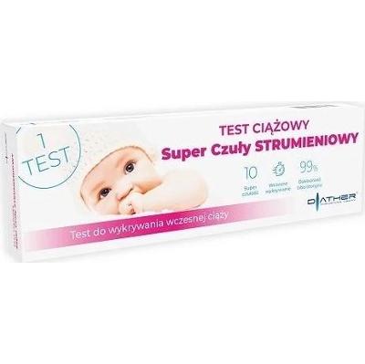 Test ciążowy strumieniowy super czuły x 1 sztuka