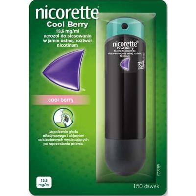 Nicorette Cool Berry aerozol x 150 dawek