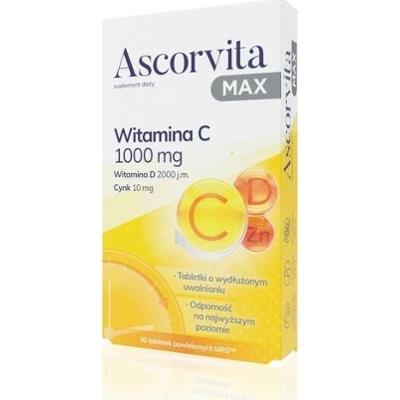 Ascorvita MAX x 30 tabletek powlekanych