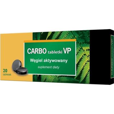 Carbo VP węgiel aktywowany 0,15 x 20 tabletek