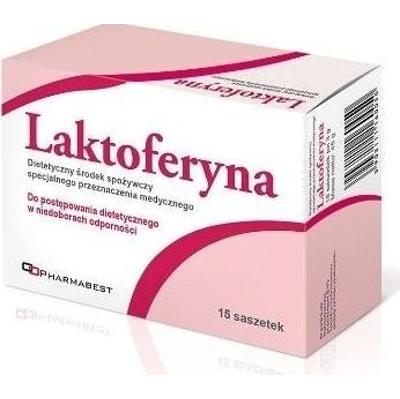 Laktoferyna Proszek do sporządzania zawiesiny doustnej 0,1g x 15 saszetek