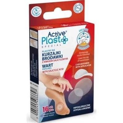ActivePlast Plastry na kurzajki i brodawki x 16 sztuk