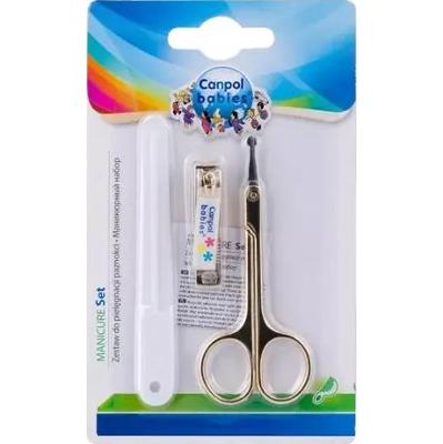CANPOL Nożyczki + cążki + pilniczek 9/809