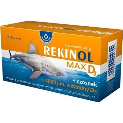 Rekinol Max D3 x 60 kapsułki miękkie