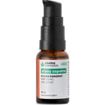 Cosma Cannabis Stany Zapalne olejek konopny 15ml