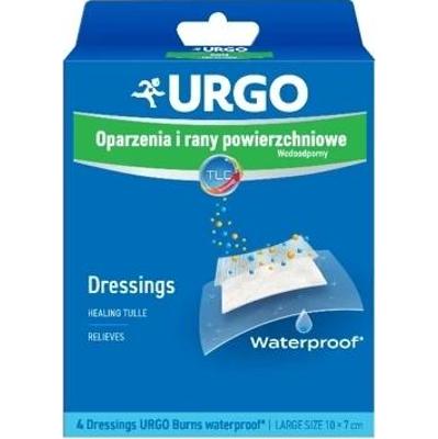 URGO Oparzenia i rany powierzchniowe wodoodporne x 4 sztuk