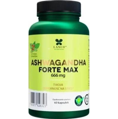 Ashwagandha Forte Max x 60 kapsułek