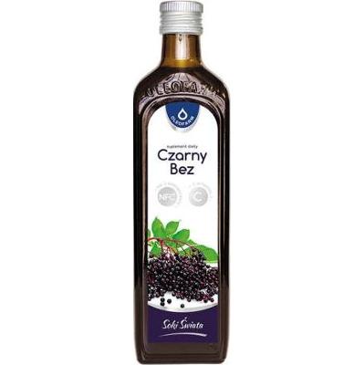 Czarny Bez sok z czarnego bzu z witaminą C 490ml