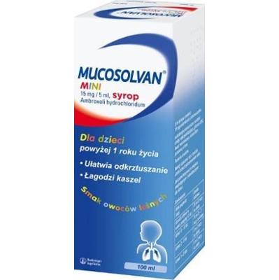 MUCOSOLVAN MINI 0,015g/5ml syrop 100ml