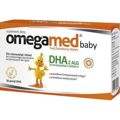 Omegamed Baby DHA x 30 kapsułek twist-off