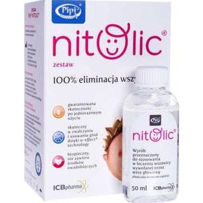 PIPI NITOLIC przeciw wszawicy zestaw 50ml