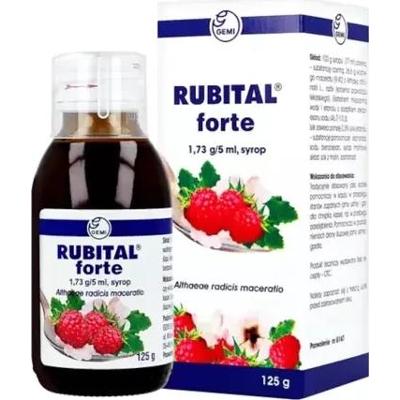 RUBITAL Forte syrop 125ml