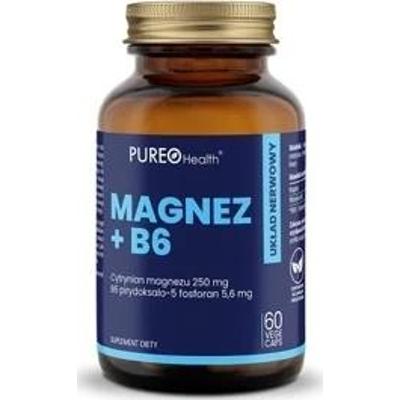PUREO HEALTH Magnez + B6 x 60 kapsułek