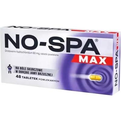 NO-SPA Max 80mg x 48 tabletek