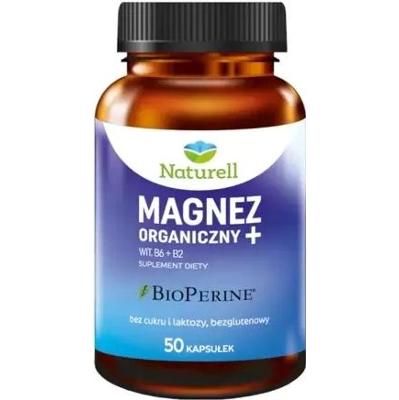 Naturell Magnez Organiczny + x 50 kapsułek
