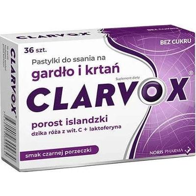 Clarvox Porzeczka x 36 pastylek do ssania