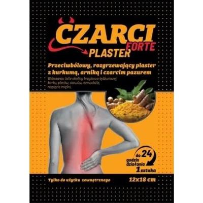 Czarci Forte Plaster rozgrzewający plaster x 1 sztuk