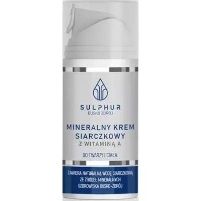 KREM SIARCZKOWY MINERALNY Z WITAMINĄ A 115g