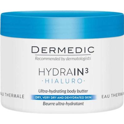 DERMEDIC HYDRAIN 3 HIALURO Masło ultranawadniające 225ml