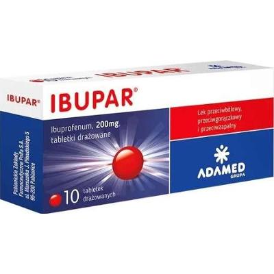Ibupar 0,2g x 10 tabletek